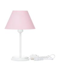 Kit 2 Abajures Moderno Base Mdf Branca