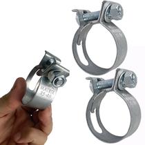 Kit 2 Abraçadeira Aço Tipo Mangote 1.1/4 Polegada 35X40mm Borrachas Londrina