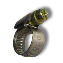 Kit 2 Abraçadeira Alemã Inox 8x12mm Com Parafuso