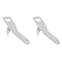 Kit 2 Abridor De Lata E Garrafa Aço Inox Resistente Grande Kit 2 Abridor De Lata E Garrafa Aço Inox Resistente Grande