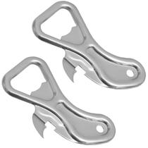 Kit 2 Abridor De Latas E Garrafas Inox Sardinha Cerveja Boteco Bar - AMZ