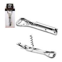 Kit 2 Abridores De Garrafa Saca Rolha Em Metal Ke Home 6261