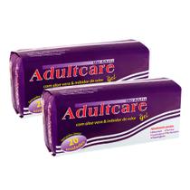 Kit 2 Absorvente Geriátrico Adultcare 20 Unidades