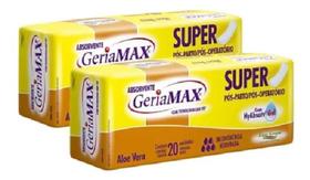 Kit 2 Absorvente Geriátrico Geriamax C/20