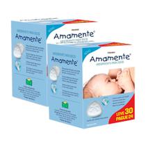 Kit 2 Absorvente para Seios Amamente Leve 30 Pague 24 Unidades
