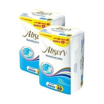 Kit 2 Absorventes Geriátrico Absorv Com 50 Unidades Unissex Kit 2 Absorventes Geriátrico Absorv Com 50 Unidades Unissex
