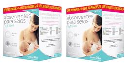 Kit 2 Absorventes Para Seios Proctermilk 30 Und - La San Day Kit 2 Absorventes Para Seios Proctermilk 30 Und - La San Day