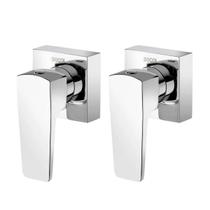 Kit 2 Acabamento Base 1/2'' A 1'' Lift Chrome Docol -