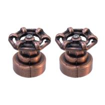 Kit 2 Acabamento Registro Industrial Pressão Gaveta Cobre Velho Padrão Deca Kit 2 Acabamento Registro Industrial Pressão Gaveta Cobre Velho Padrão Deca