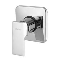 Kit 2 Acabamentos Monocomando para Chuveiro Alta e Baixa Pressão 2997 Axion Slim Meber Metais Kit 2 Acabamentos Monocomando para Chuveiro Alta e Baixa Pressão 2997 Axion Slim Meber Metais