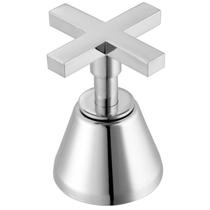 Kit 2 Acabamentos para Registro C 28 1/2" 3/4" e 1" Meber Metais Cromado Kit 2 Acabamentos para Registro C 28 1/2" 3/4" e 1" Meber Metais Cromado