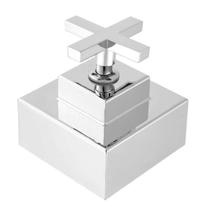 Kit 2 Acabamentos para Registro C 34 1.1/2" 1.1/4" Meber Metais Cromado