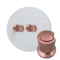 Kit 2 Acabamentos para Registro C-40 Rose Gold Padrão Deca
