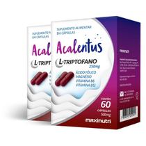 Kit 2 Acalentus L-Triptofano Maxinutri 60 Cápsulas Kit 2 Acalentus L-Triptofano Maxinutri 60 Cápsulas