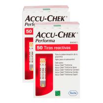 Kit 2 Accu-Chek Performa Tira Teste 50 Unidades