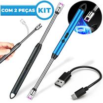 kit 2 Acendedor De Fogão Churrasqueira Vela - Acendedor Elétrico kit 2 Acendedor De Fogão Churrasqueira Vela - Acendedor Elétrico