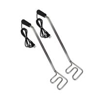 Kit 2 Acendedor Elétrico Carvão Lenha Potente Churrasco 22 Kit 2 Acendedor Elétrico Carvão Lenha Potente Churrasco 22