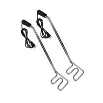 Kit 2 Acendedor Elétrico Carvão Lenha Potente Churrasco 22 Kit 2 Acendedor Elétrico Carvão Lenha Potente Churrasco 22