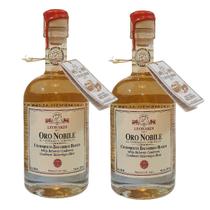 Kit 2 Acetos Balsamico Leonardi Oro Nobile 500ml