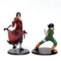 Kit 2 action figures naruto - itachi e rock lee