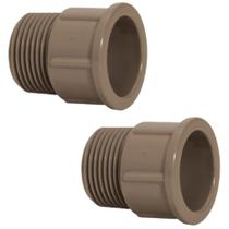 Kit 2 adapt curto sold 20mmx1/2" plastubos 96006 Kit 2 adapt curto sold 20mmx1/2" plastubos 96006