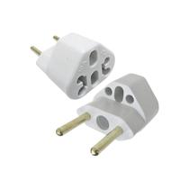 Kit 2 adaptador de tomada universal benjamin bob love plug 10A e 20A, compatível com diversos aparelhos até 220v.
