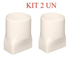 KIT 2 ADAPTADOR ESTRELA CALHA MADEX 75 mm