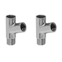 Kit 2 Adaptador Junção Derivador Y Ducha Higiênica Filtro 1/2 Kit 2 Adaptador Junção Derivador Y Ducha Higiênica Filtro 1/2