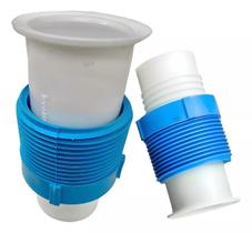 Kit 2 adaptador luva plastica 1.1/2 pol sodramar