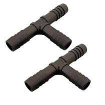 Kit 2 Adaptador T 1/2 Para Mangueira 1/2 Polegadas Conexão Tê