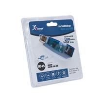 Kit 2 Adaptador Usb Rede Rj45 Cabo De Rede Internet Blister - KNUP Kit 2 Adaptador Usb Rede Rj45 Cabo De Rede Internet Blister - KNUP