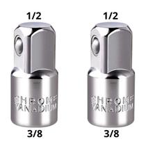 Kit 2 Adaptadores de Soquete de 3/8 Fêmea Para 1/2 Macho Cr-V - Stels Kit 2 Adaptadores de Soquete de 3/8 Fêmea Para 1/2 Macho Cr-V - Stels