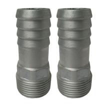 Kit 2 Adaptadores Espigão Com Rosca Macho Em Alumínio Para Mangueira 1 Polegada Londribor Kit 2 Adaptadores Espigão Com Rosca Macho Em Alumínio Para Mangueira 1 Polegada Londribor