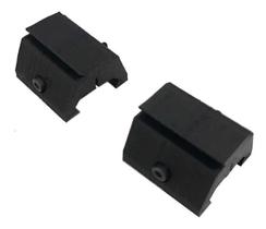 Kit 2 Adaptadores Trilho 22Mm Para 11Mm Luneta Red Dot Scope