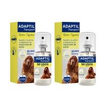 Kit 2 Adaptil Spray Transport Ceva Adaptação dos Cães 60ml