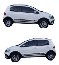 Kit 2 Adesivo Carro Faixa Lateral Crosfox Volkswagen Vinil Kit 2 Adesivo Carro Faixa Lateral Crosfox Volkswagen Vinil