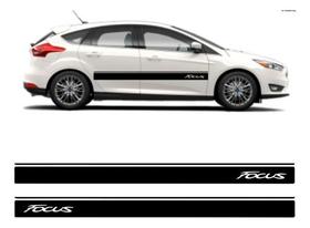 Kit 2 Adesivo Carro Ford Focus Faixas Laterais Compatível Kit 2 Adesivo Carro Ford Focus Faixas Laterais Compatível