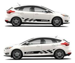 Kit 2 Adesivo Carro Ford Focus Personalizado Faixas Em Vinil Kit 2 Adesivo Carro Ford Focus Personalizado Faixas Em Vinil