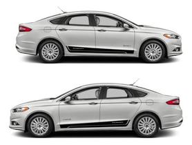 Kit 2 Adesivo Carro Fusion Ford Faixas Laterais Compatível