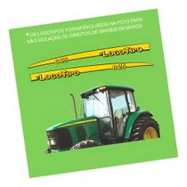 Kit 2 Adesivos Decalque Compatível Trator JD 6415