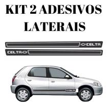 Kit 2 Adesivos Faixas Laterais Do Carro Chevrolet Celta Kit 2 Adesivos Faixas Laterais Do Carro Chevrolet Celta