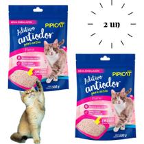 Kit 2 Aditivo Areia Sanitária Antiodor Pipicat Floral 500g Kit 2 Aditivo Areia Sanitária Antiodor Pipicat Floral 500g