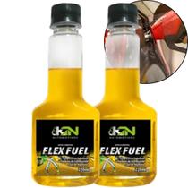 Kit 2 Aditivo Combustível 220ml Flex Carro Moto Limpa Motor - KN Automotivos