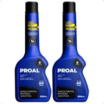 Kit 2 Aditivo Etanol Bardahl Proal 200ml Tratamento Combustível Limpeza Bicos Injetores Proteção Motor