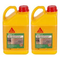 Kit 2 Aditivo Impermeabilizante Sika-1 Parede Umidade 3,6 Lt Kit 2 Aditivo Impermeabilizante Sika-1 Parede Umidade 3,6 Lt