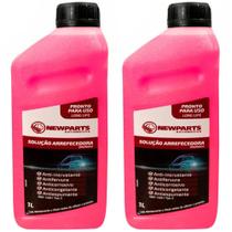 Kit 2 Aditivo Radiador 1 Litro Anticorrosivo Rosa Kit 2 Aditivo Radiador 1 Litro Anticorrosivo Rosa
