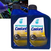 Kit 2 Aditivo Radiador Concentrado Petronas Coolant Original