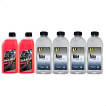 Kit 2 Aditivo Radiador Paraflu Rosa E 4 Agua Desmineralizada Kit 2 Aditivo Radiador Paraflu Rosa E 4 Agua Desmineralizada