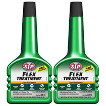 Kit 2 Aditivo Stp Flex Treatment Combustível Alcool E Gasolina