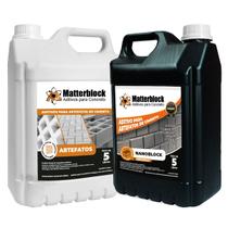 Kit 2 Aditivos Blocos Concreto Artefatos + Nanoblock 5L Cada Kit 2 Aditivos Blocos Concreto Artefatos + Nanoblock 5L Cada